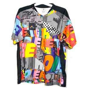 Adidas Tiro Football Jersey Pride Sz Med Multicolor/Black Unisex NWT